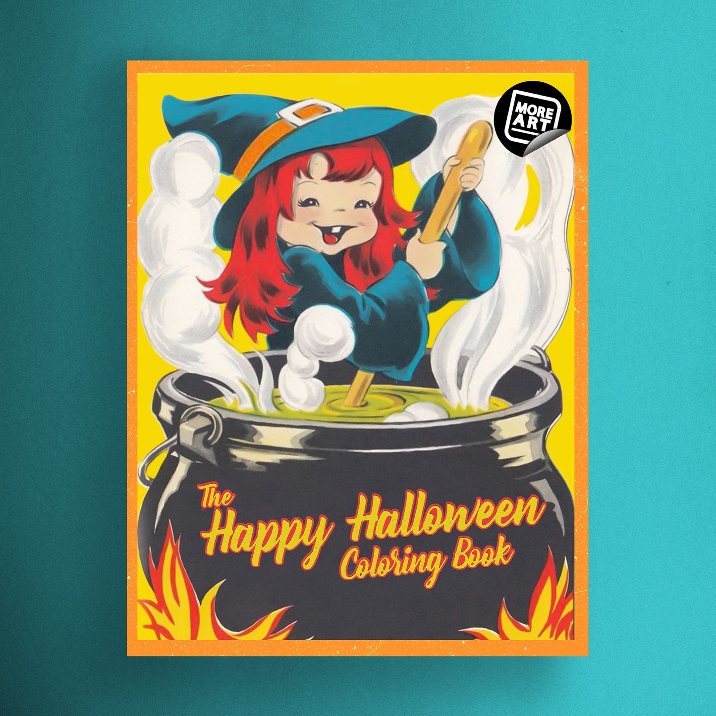 The Happy Halloween Coloring Book