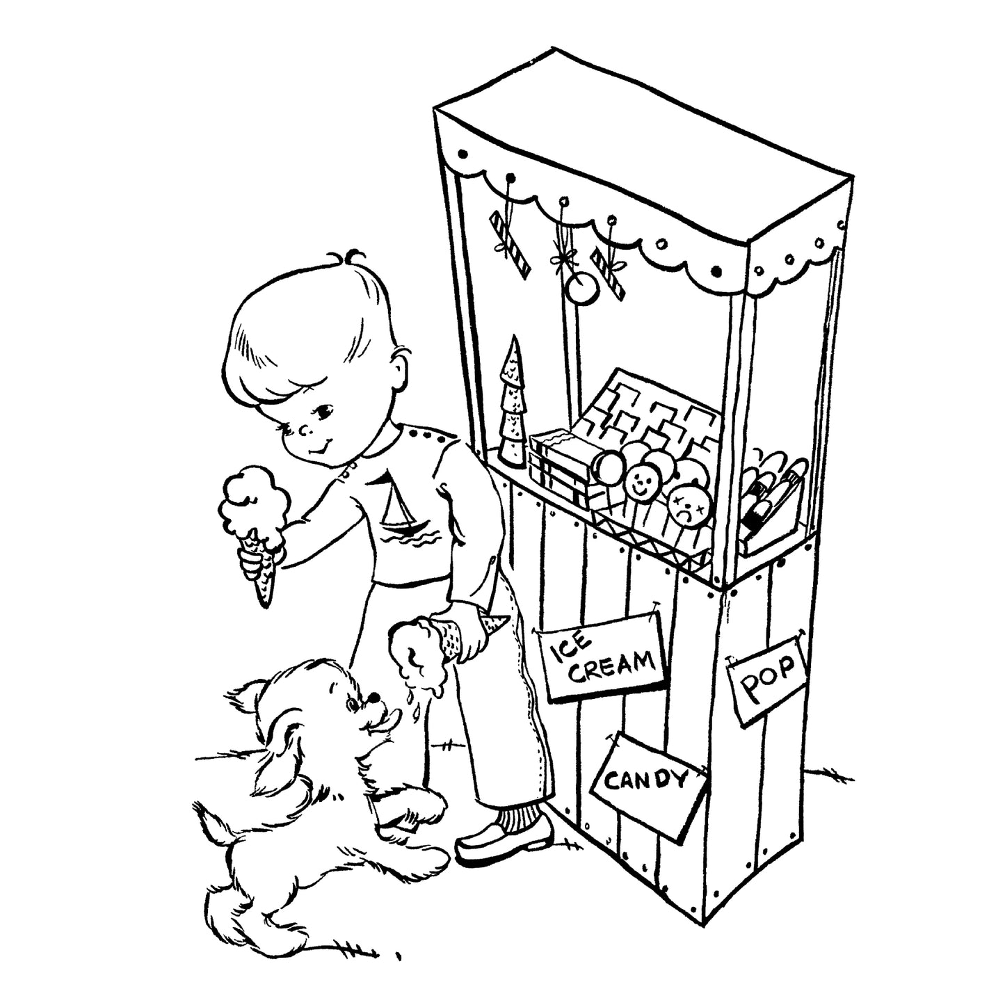 The Blue Bonnet Paint Book