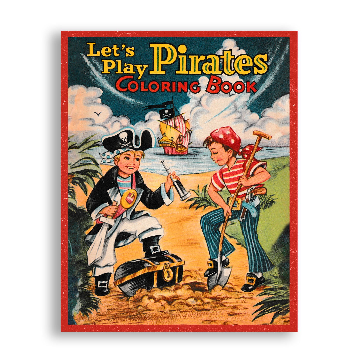 Let's Play Pirates Coloring Book