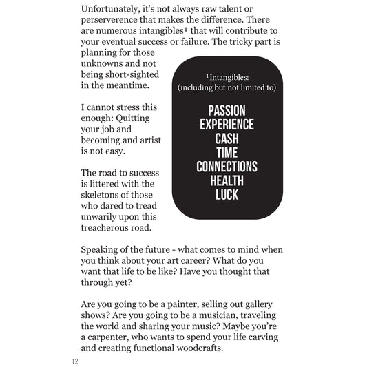 Quit Your Job and Become an Artist