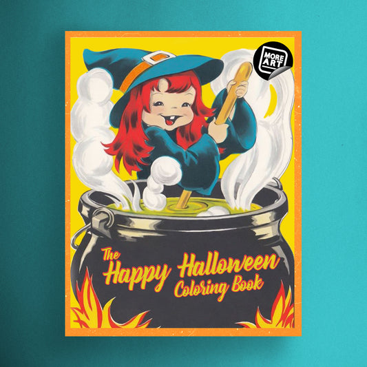 The Happy Halloween Coloring Book