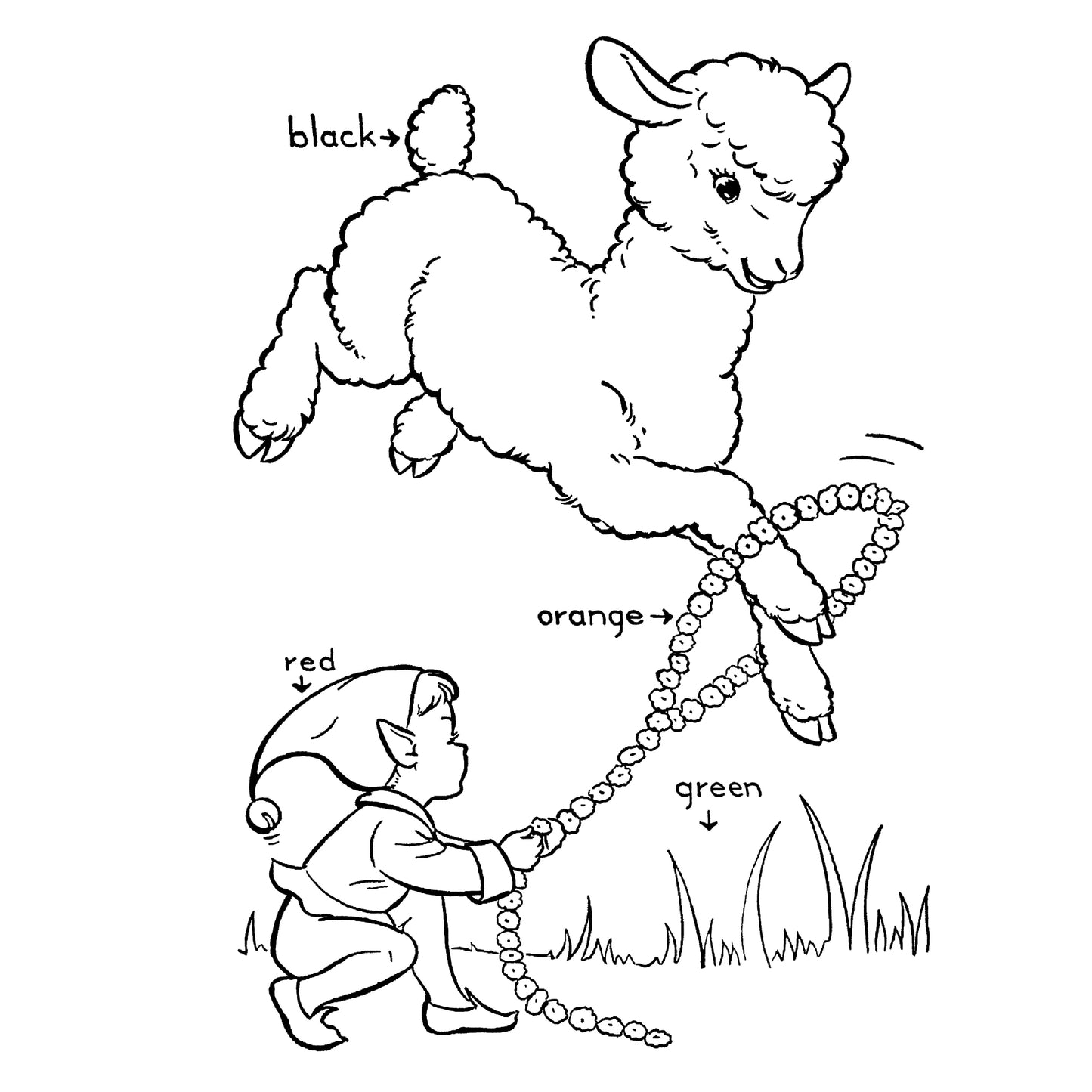 The Blue Bonnet Paint Book