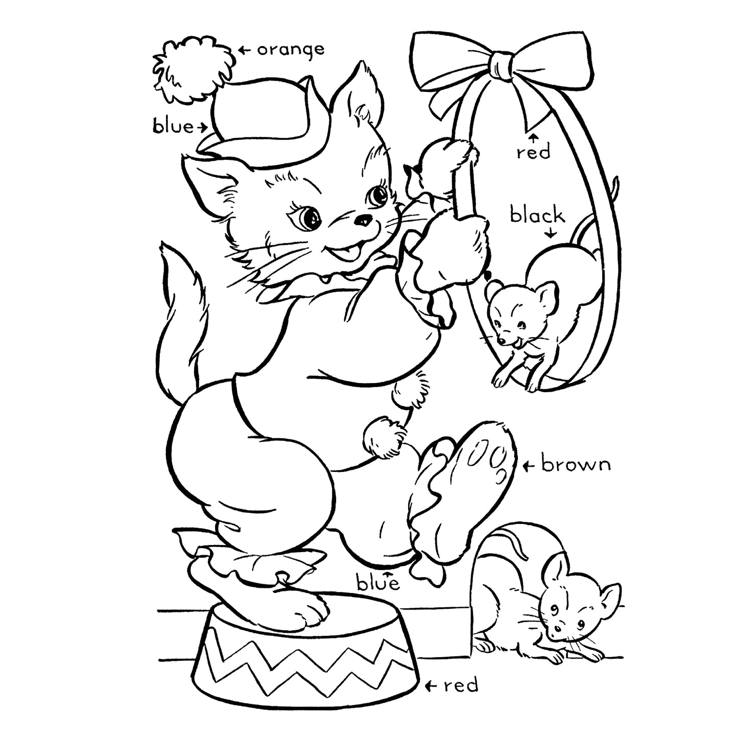 The Blue Bonnet Paint Book