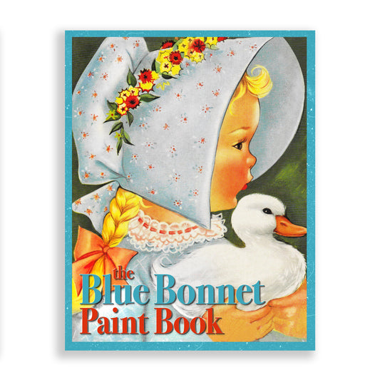 The Blue Bonnet Paint Book