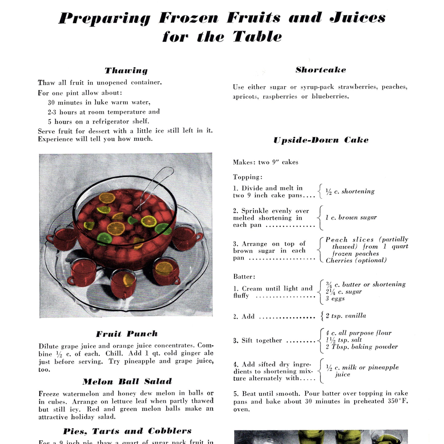 The Vintage Guide to Freezing and Preserving Food