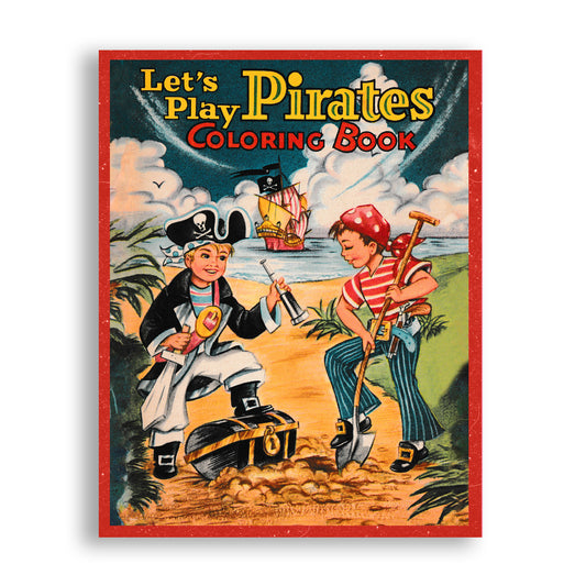 Let's Play Pirates Coloring Book