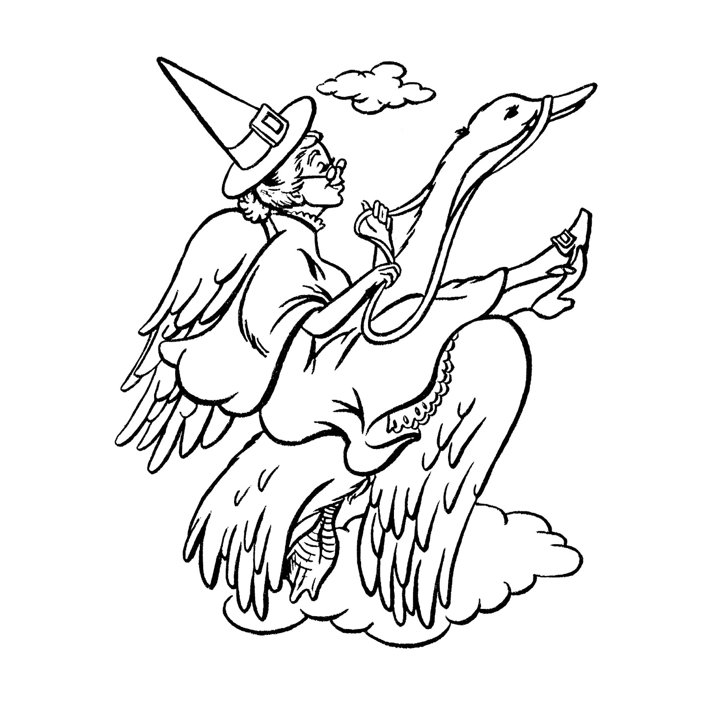 Mother Goose Coloring Book