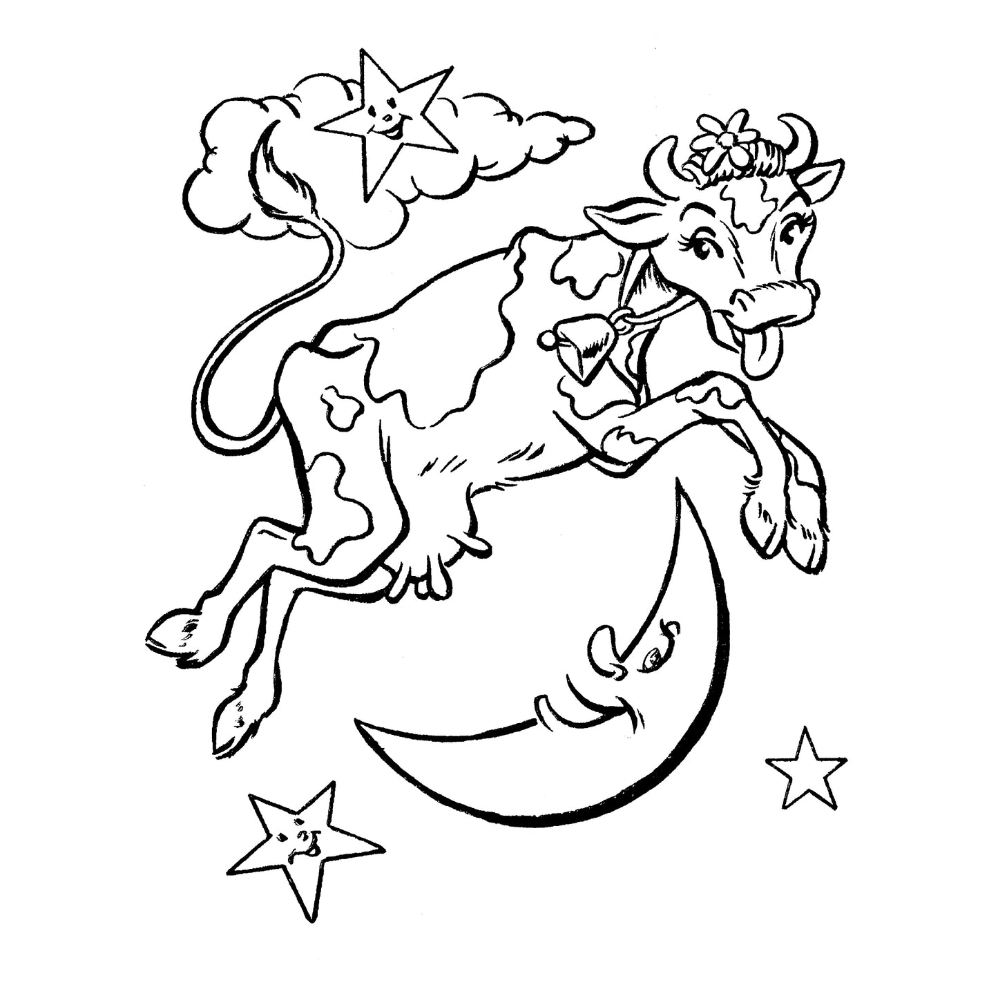 Mother Goose Coloring Book