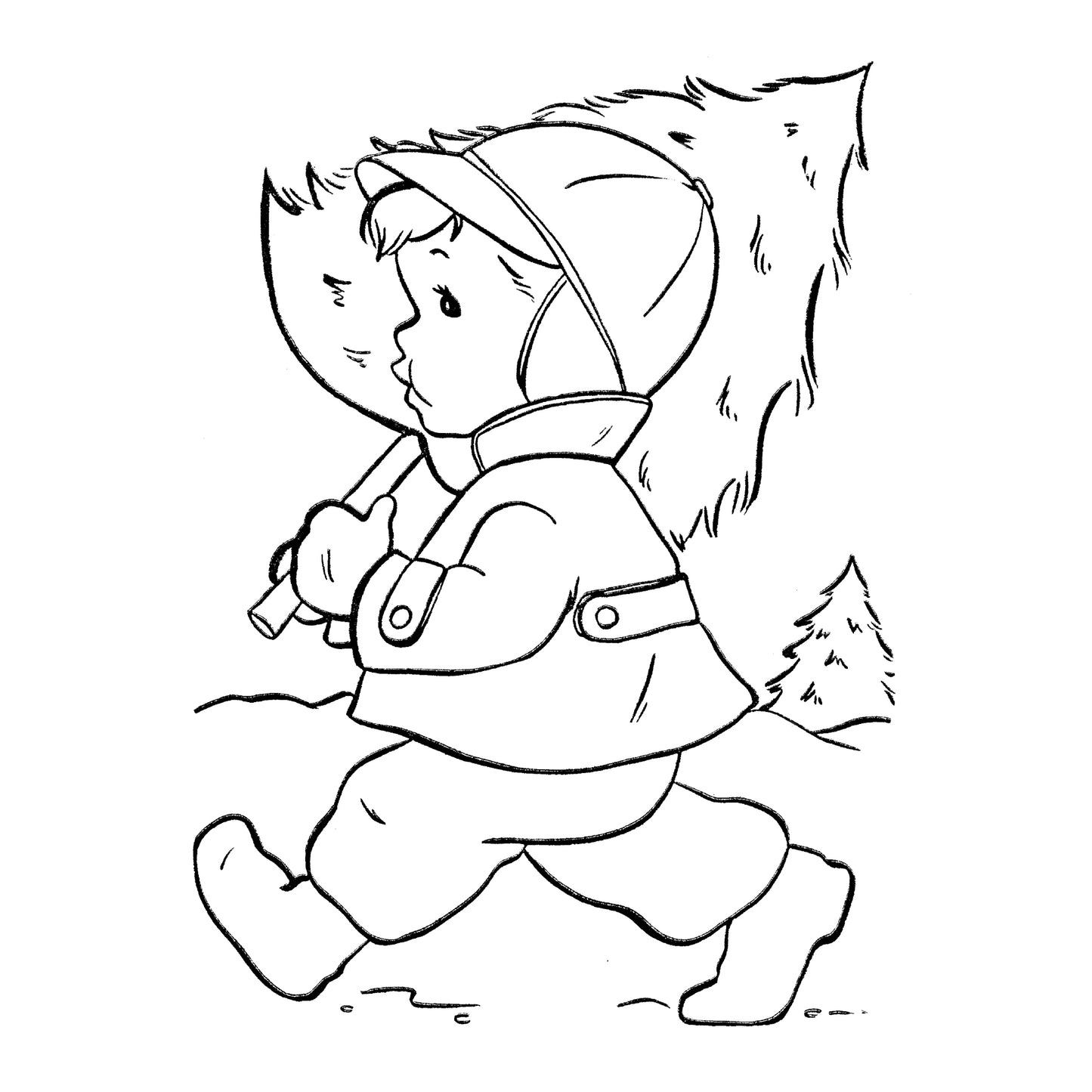 Merry Coloring Christmas Coloring Book