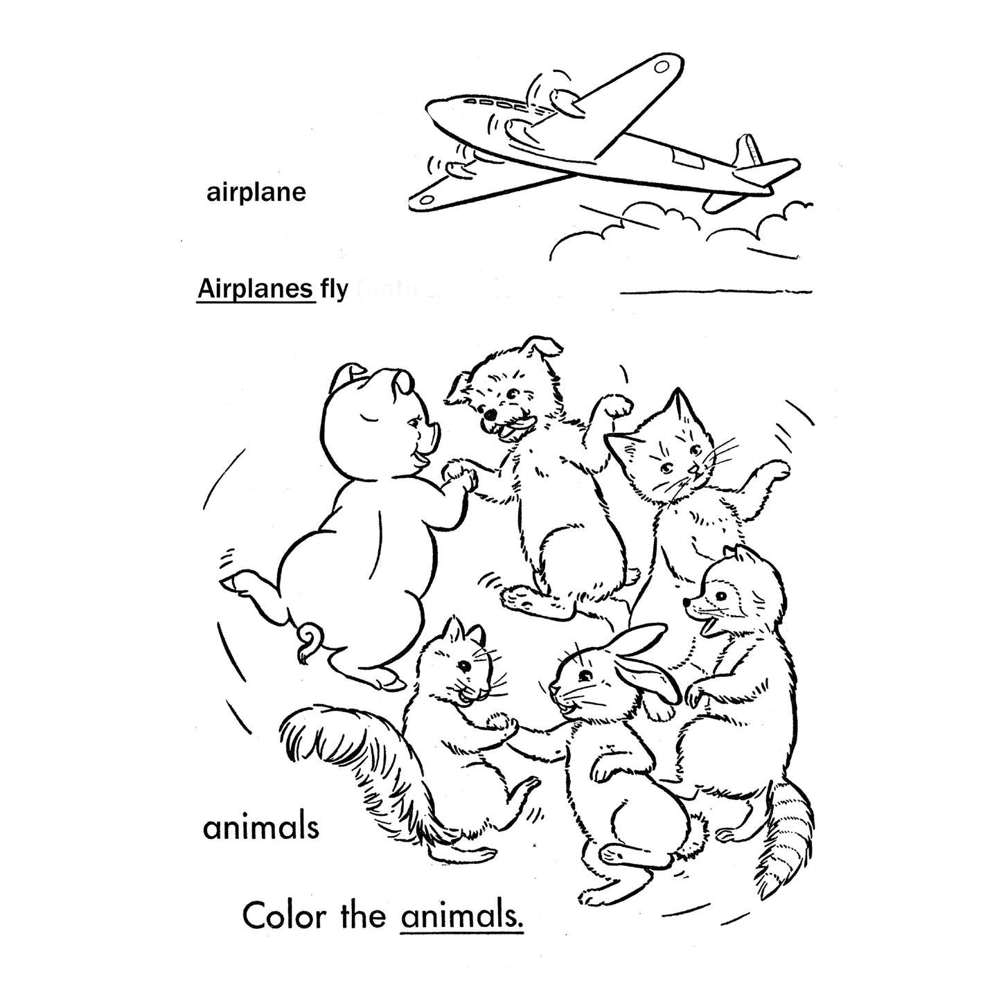 My Coloring Word Dictionary