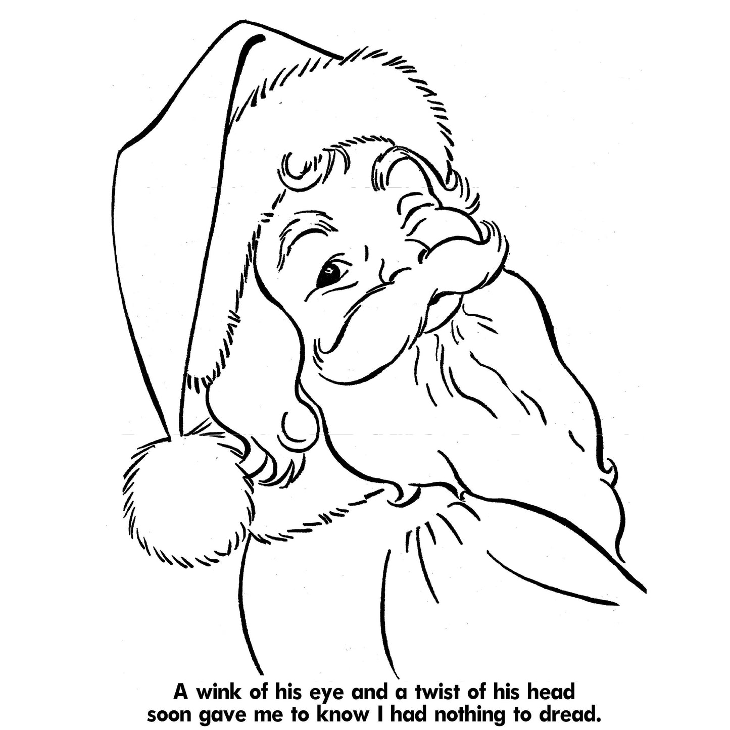 The Night Before Christmas Book to Color