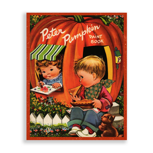 Peter Pumpkin Paint Book