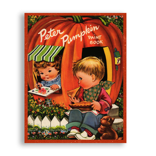 Peter Pumpkin Paint Book