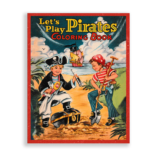 Let's Play Pirates Coloring Book