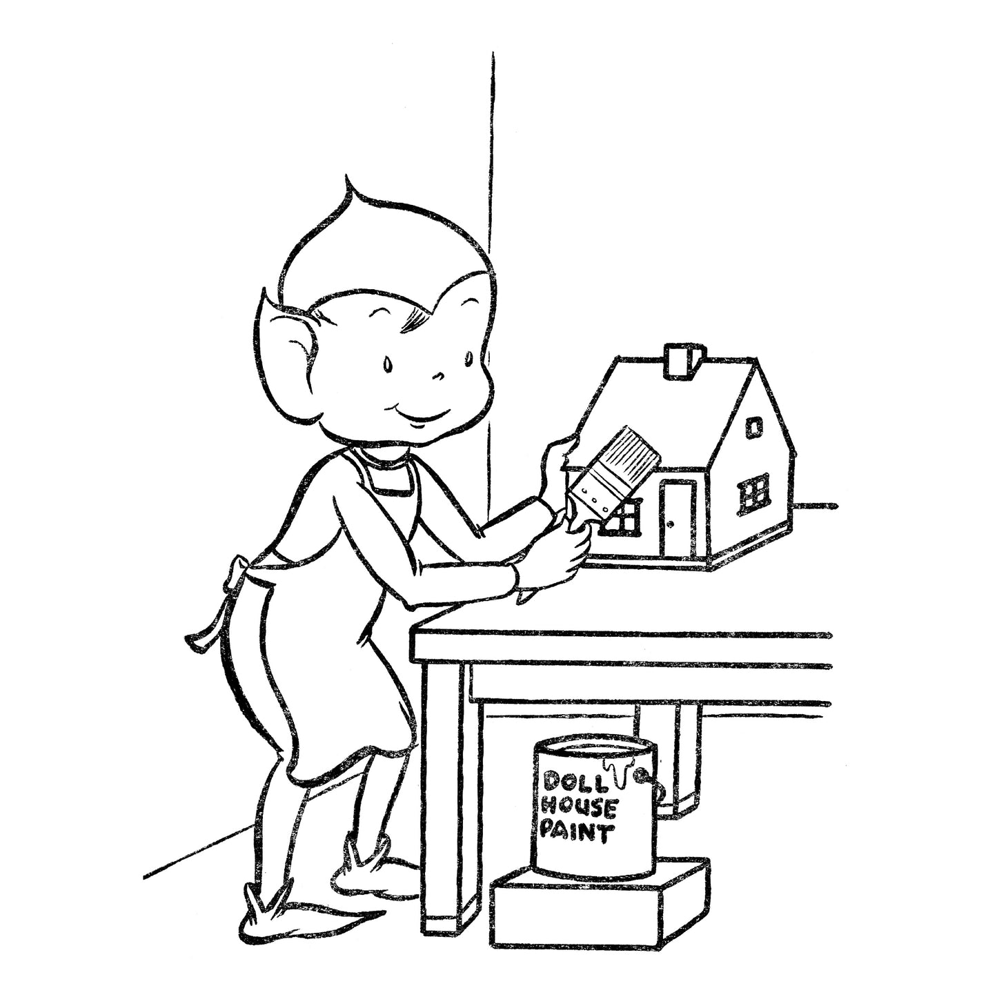 Santa Claus Coloring Book