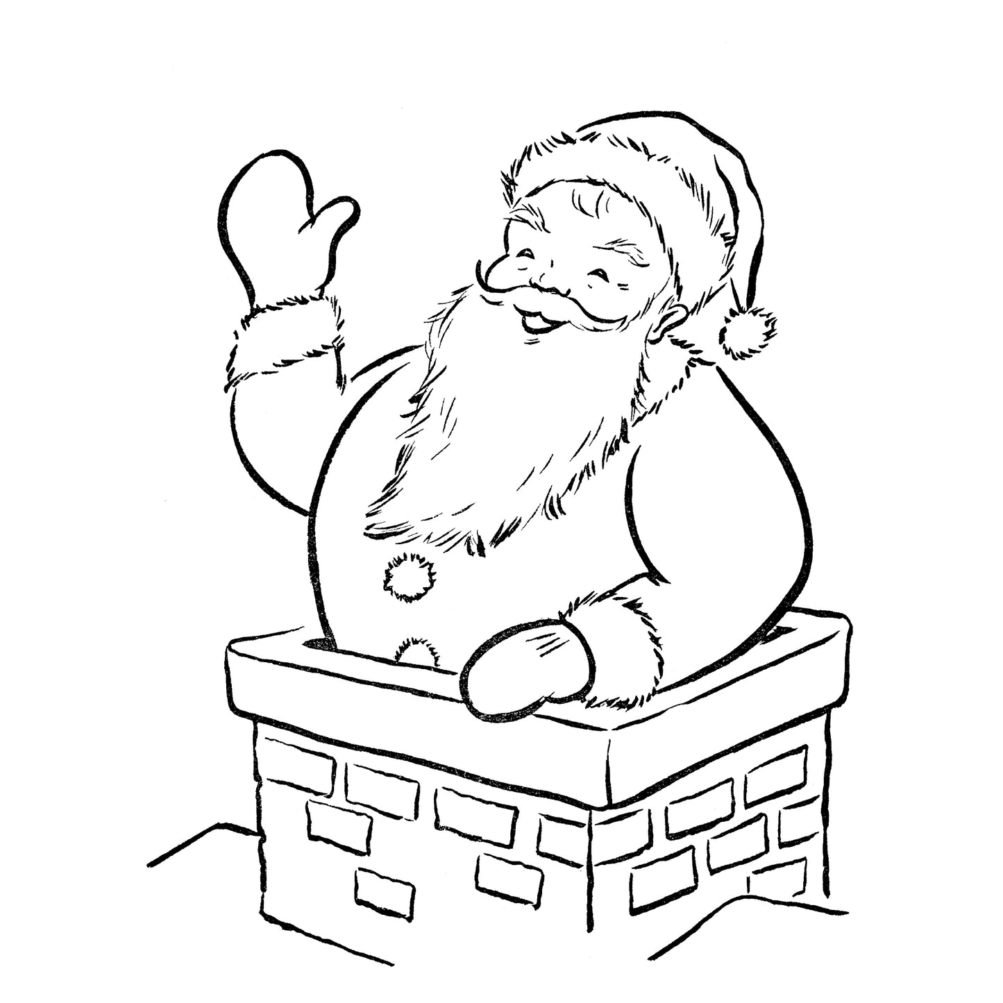 Santa Claus Coloring Book