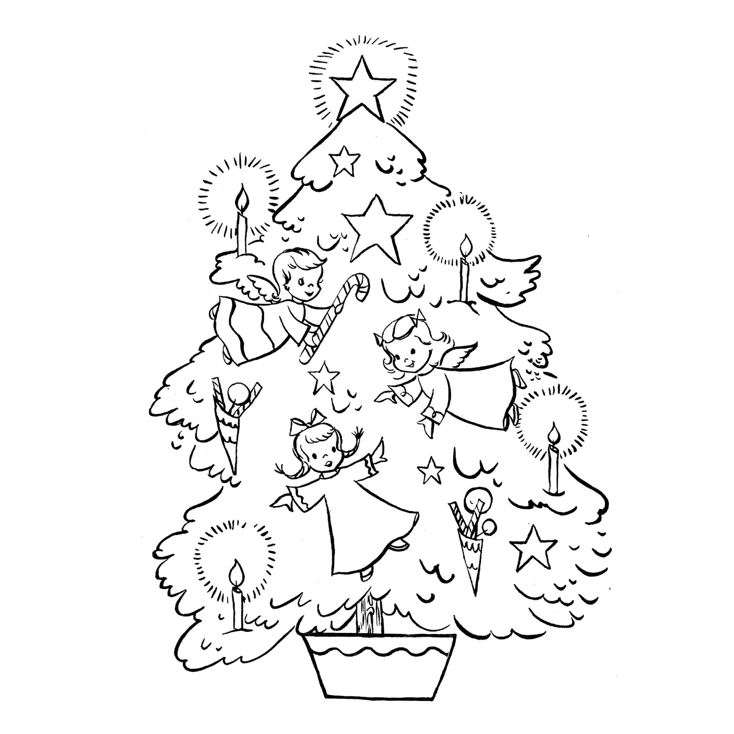 Santa Claus Coloring Book