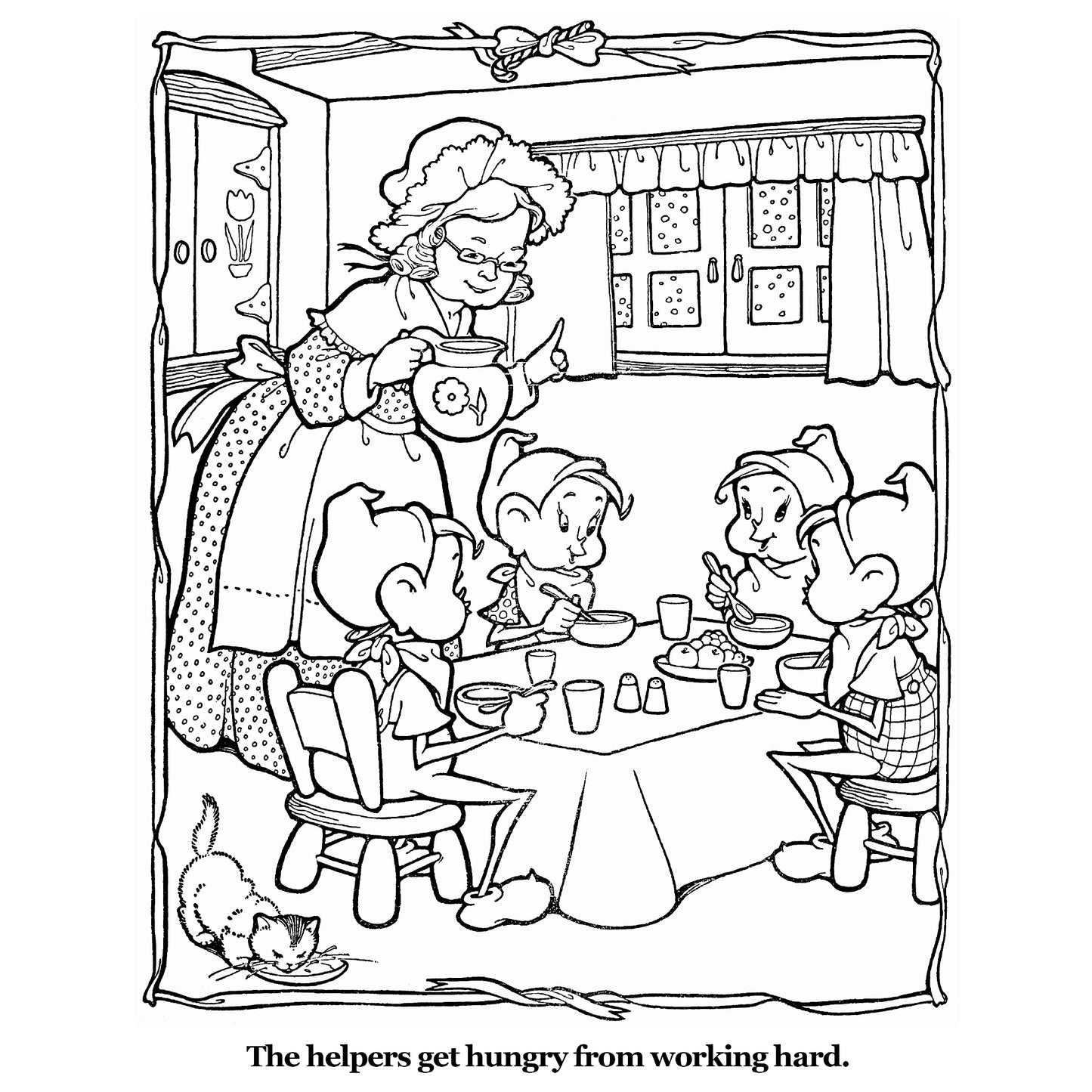 The Merry Christmas Santa Claus Coloring Book